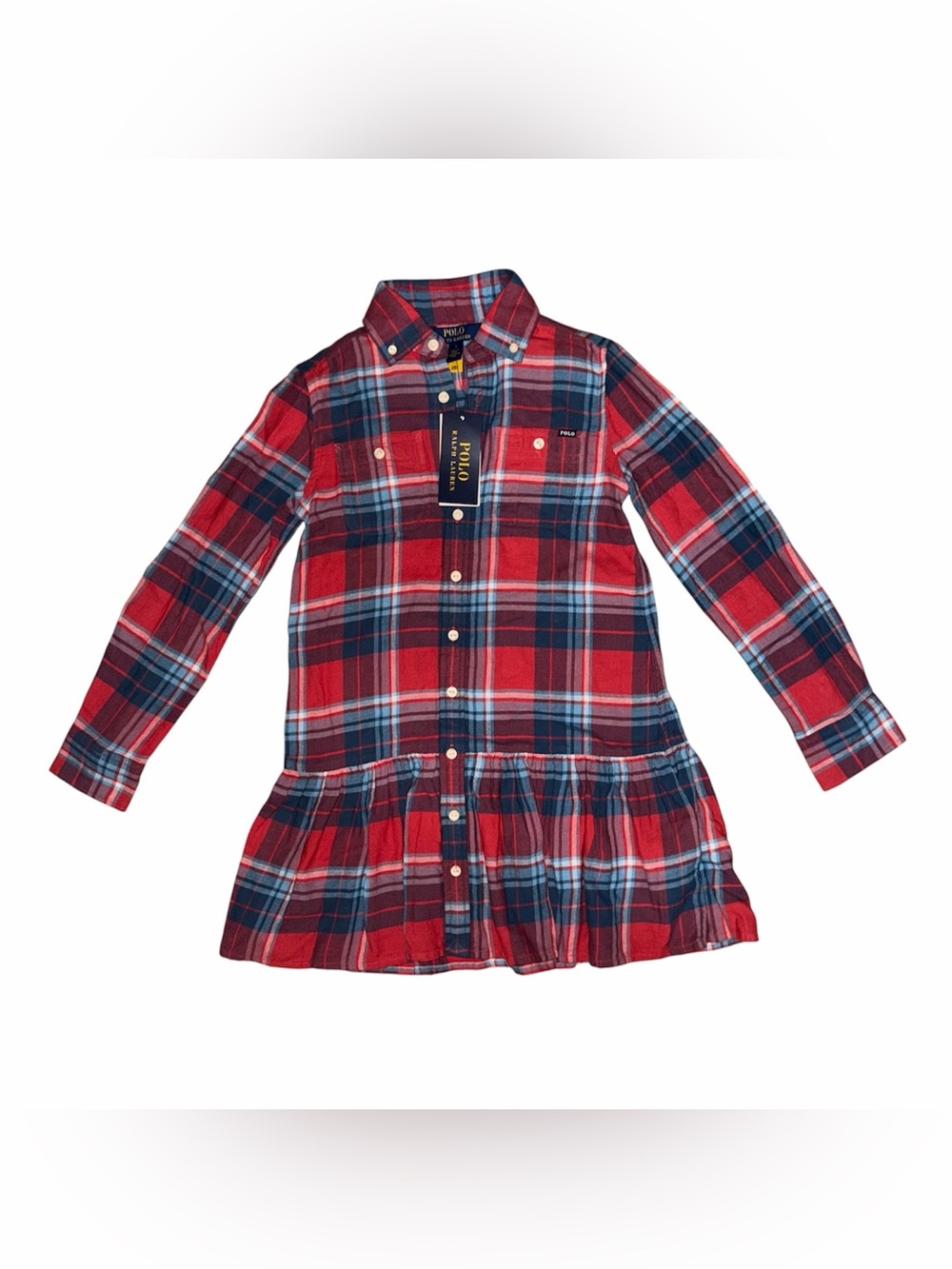 Polo Ralph Lauren Plaid Flannel Dress